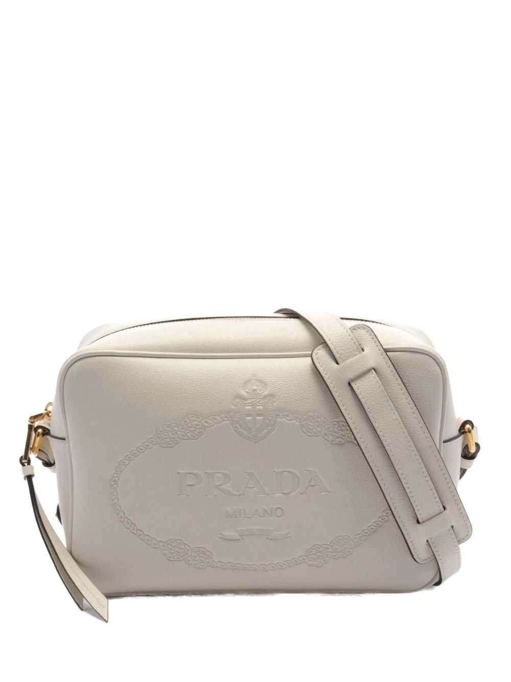 Prada Pre-Owned 2010s logo-debossed shoulder bag … - image 1