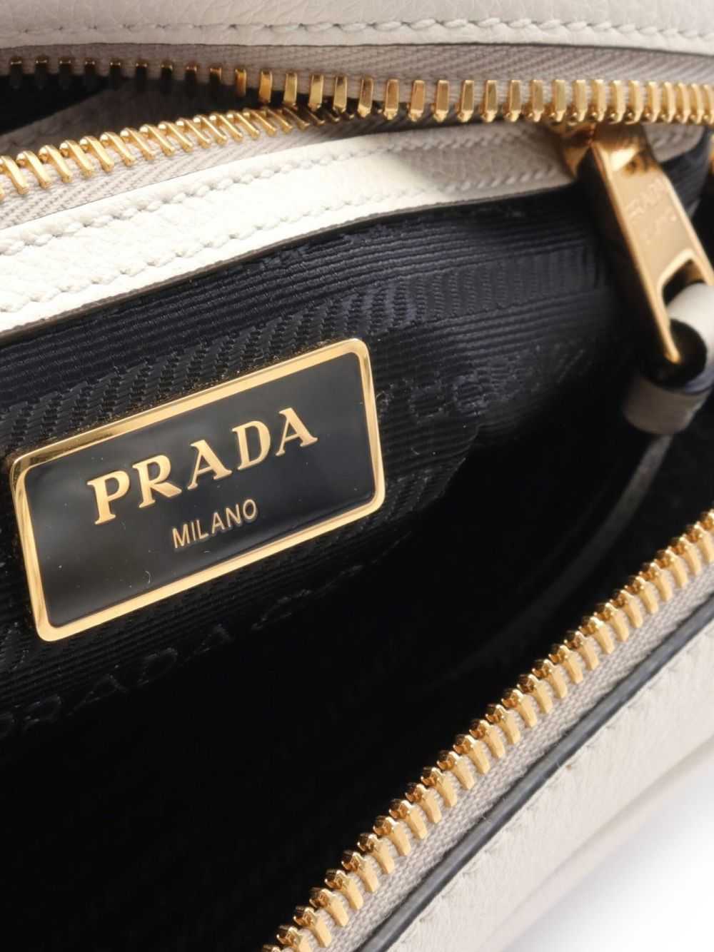 Prada Pre-Owned 2010s logo-debossed shoulder bag … - image 4