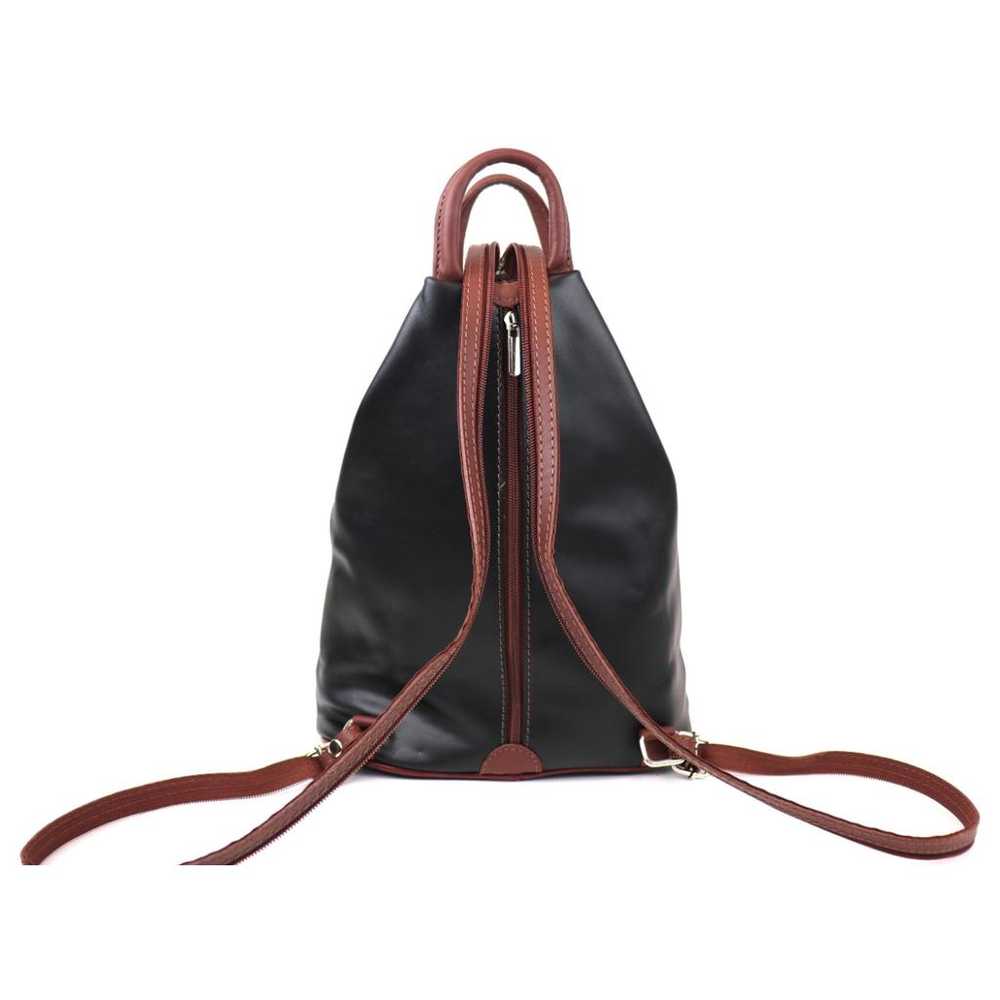 Non Signé / Unsigned Leather backpack - image 6