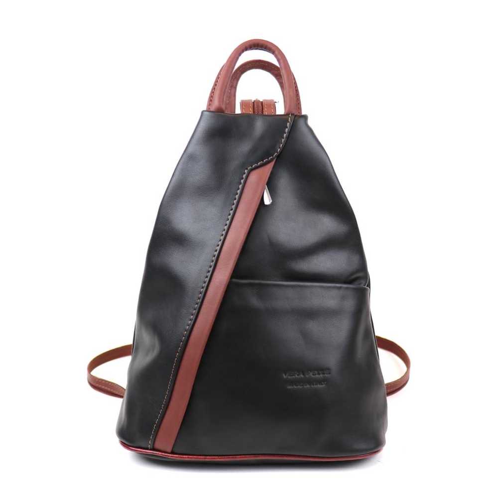 Non Signé / Unsigned Leather backpack - image 8