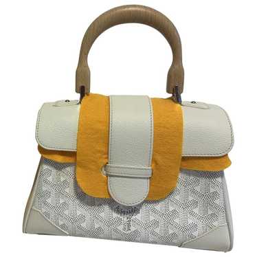 Goyard Saïgon leather handbag