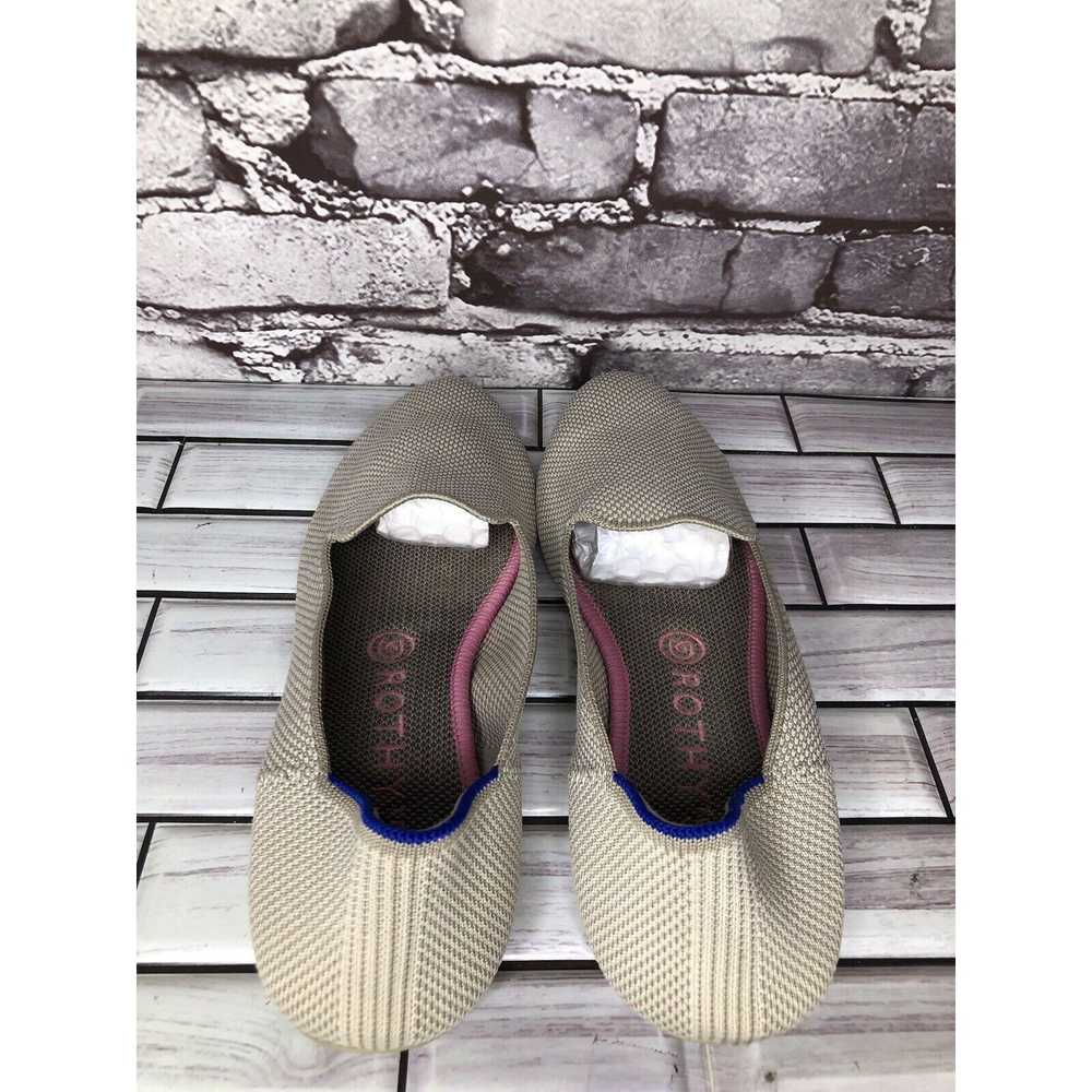 Unbrnd Rothys Cream Gray Knit Casual Slip On Roun… - image 5