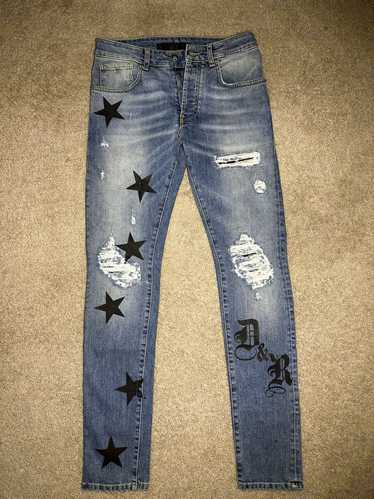 John Richmond Blue “Dark & Rich Jeans w Stars