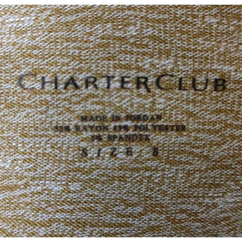 Charter Club CHARTER CLUB Women 8 White Tan Marle… - image 3