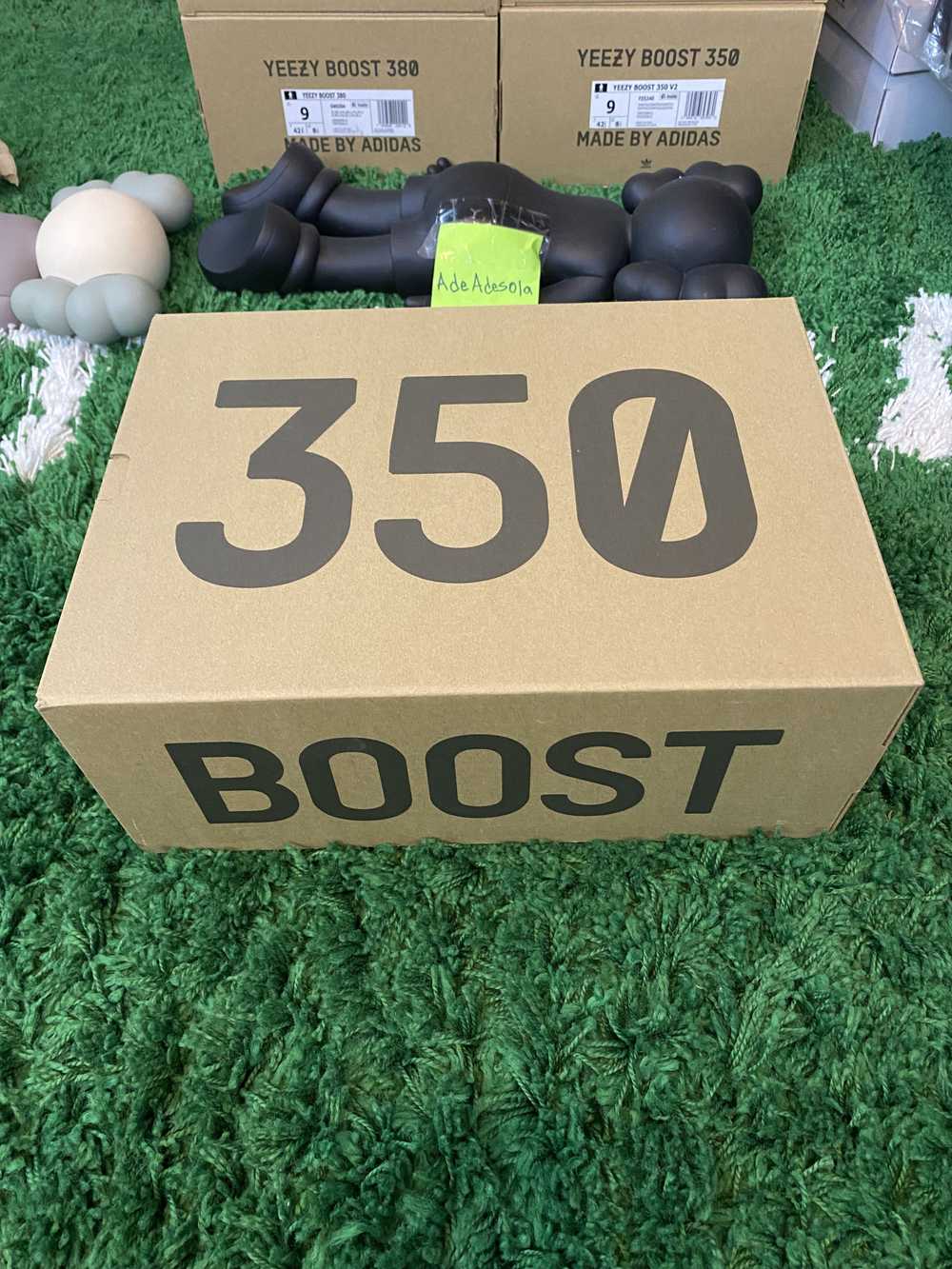 Adidas × Kanye West Yeezy Boost 350 V2 - Carbon -… - image 9