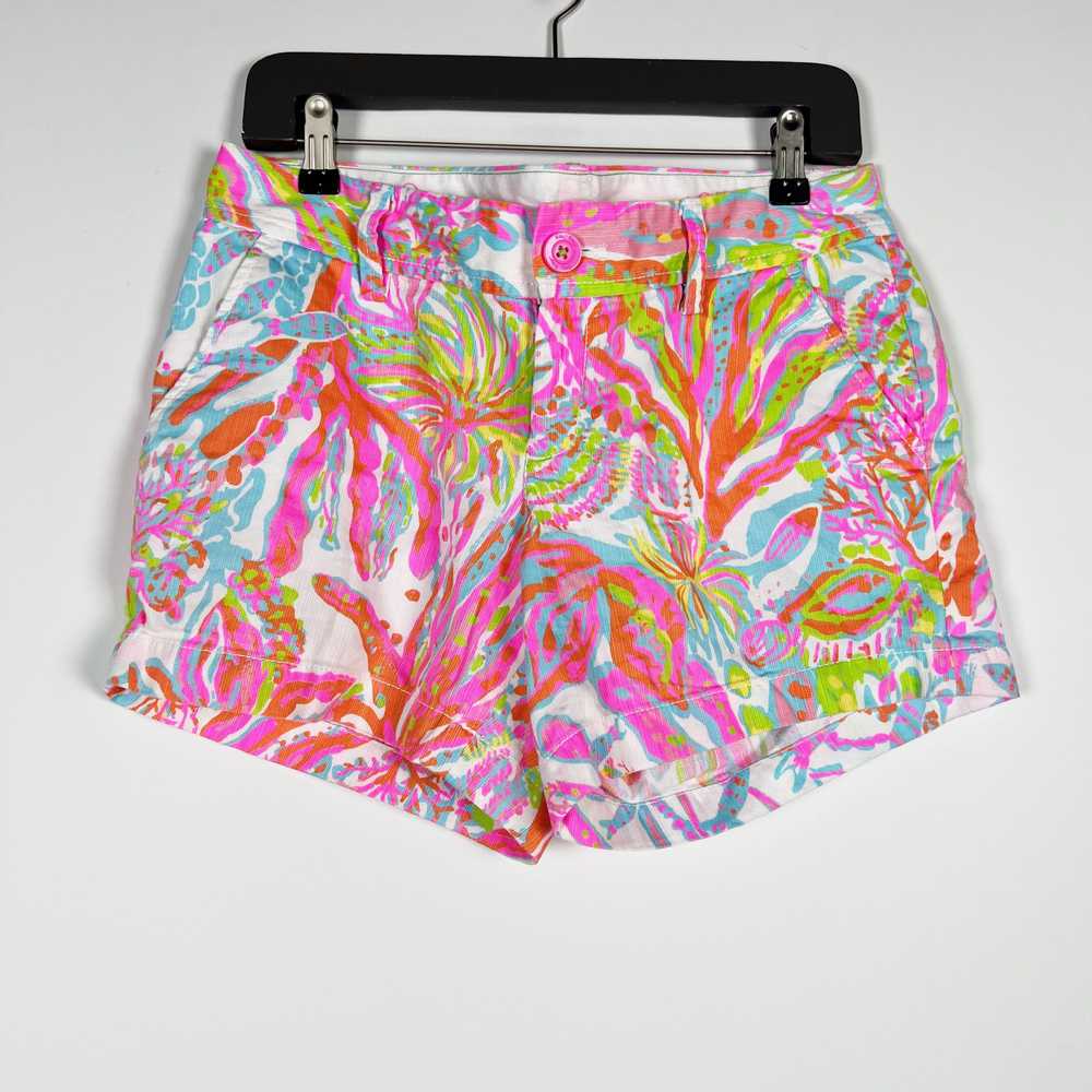 Lilly Pulitzer Lilly Pulitzer Callahan Cotton Scu… - image 1