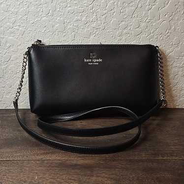 Kate Spade Black & Gold Crossbody