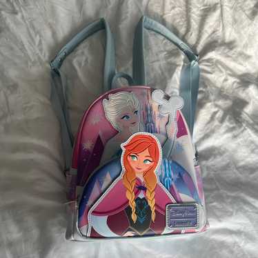 Elsa and Anna Frozen Loungefly Mini Backpack