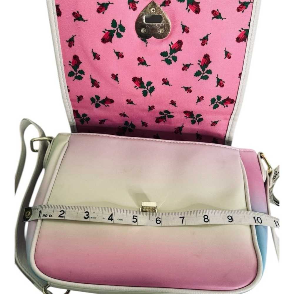 Betsey Johnson Phone Purse Call Me Ombre Print Sh… - image 4