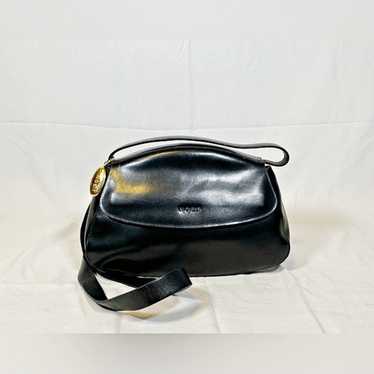 Nobis by Nobody Black Genuine Leather Handbag Shou