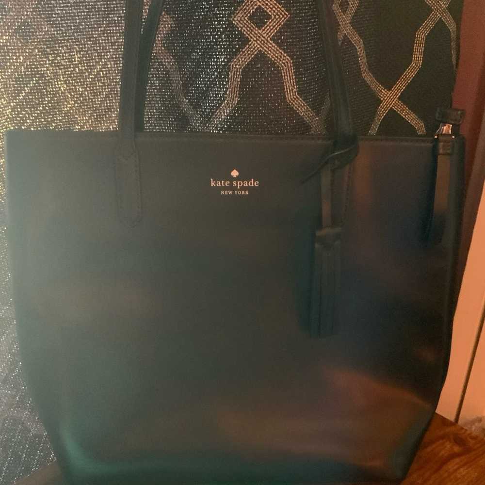 Kate Spade Navy PVC Jana Tote - image 2