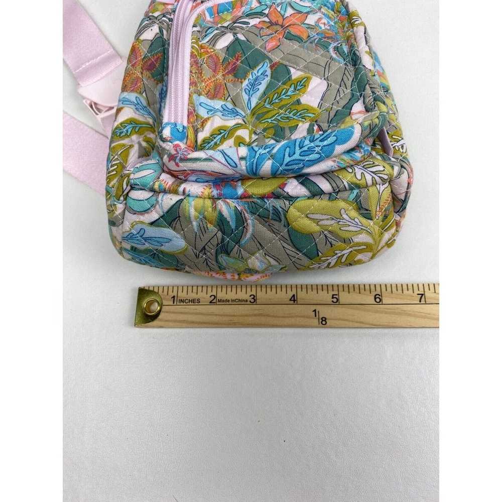 Vera Bradley Sling Bag Backpack Purse Rainforest … - image 8