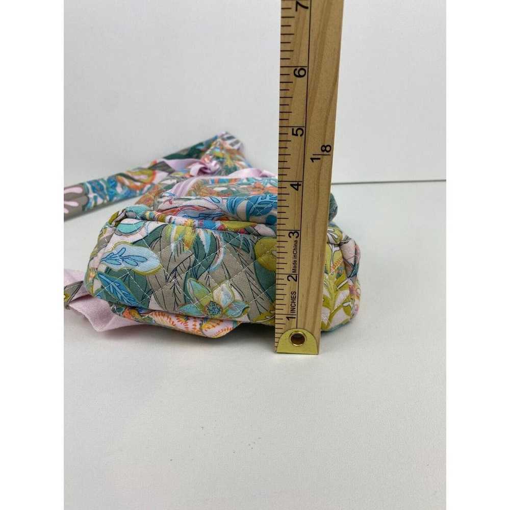 Vera Bradley Sling Bag Backpack Purse Rainforest … - image 9