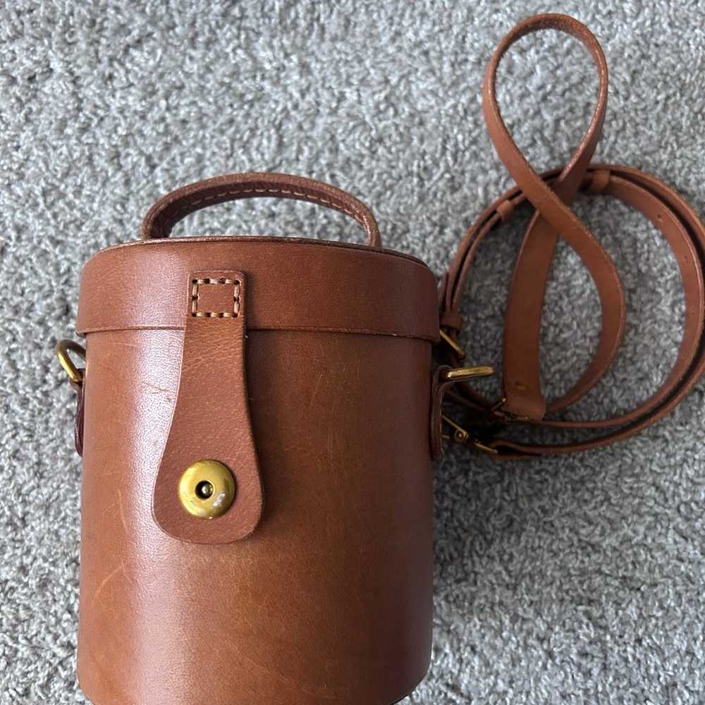 Leather bucket bag - image 1