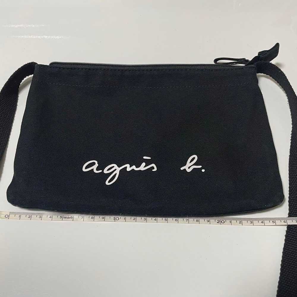 【agnes b.】 Agnès B. Sacoche Shoulder Bag Logo Pri… - image 2