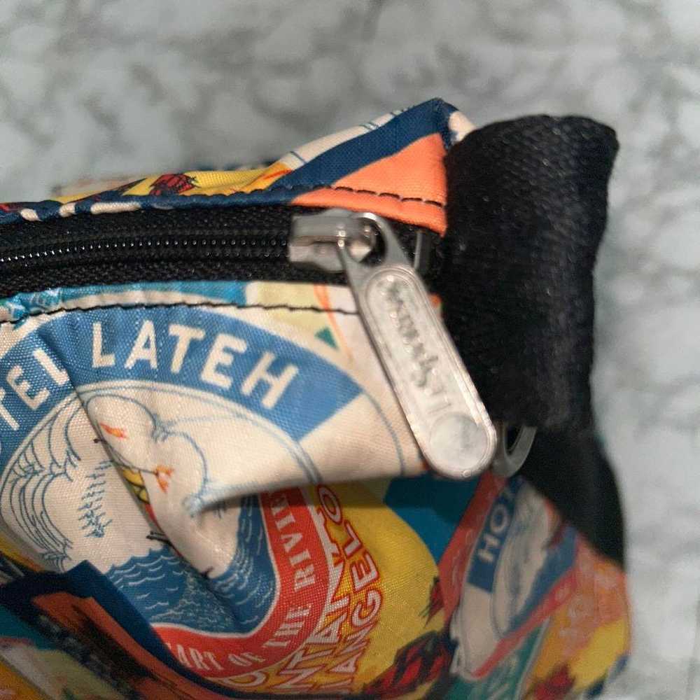 Lesportsac Shoulder Bag World Sea Yacht Pattern B… - image 7