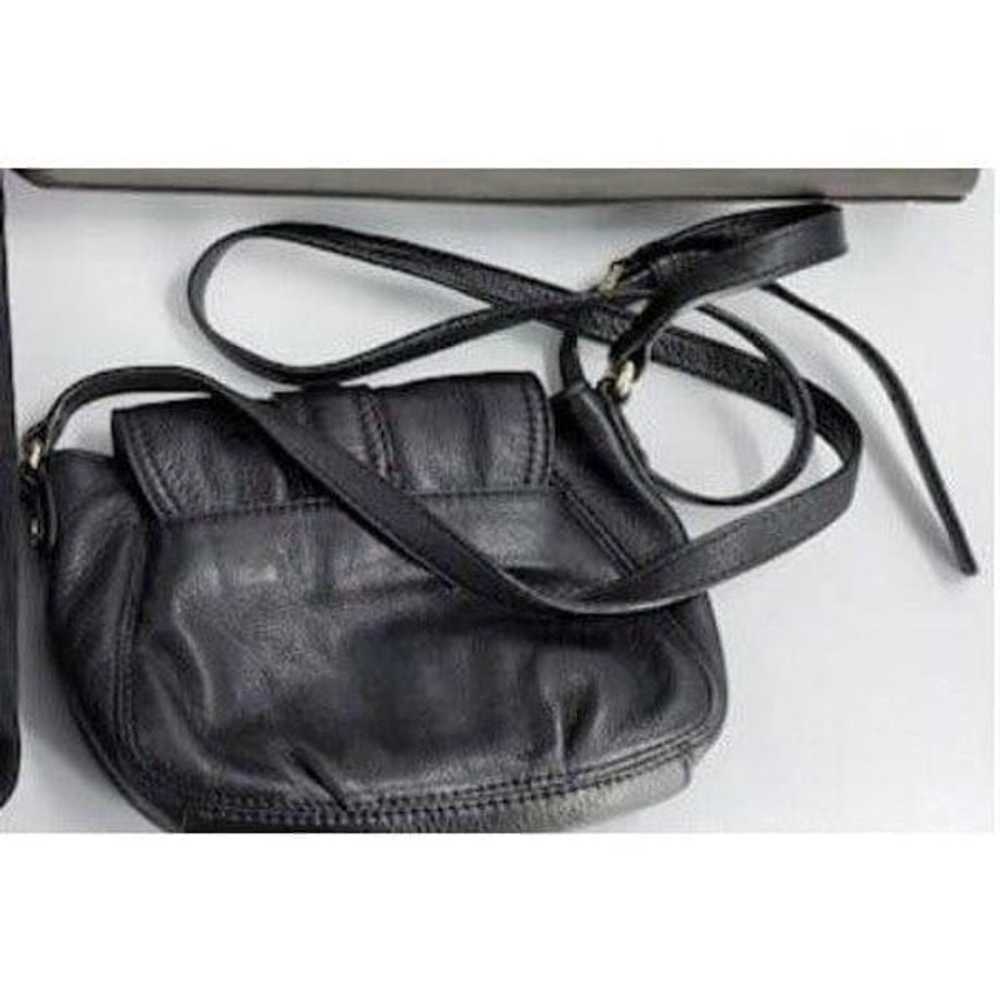 Michale Kors Leather Small Black Crossbody Purse … - image 10