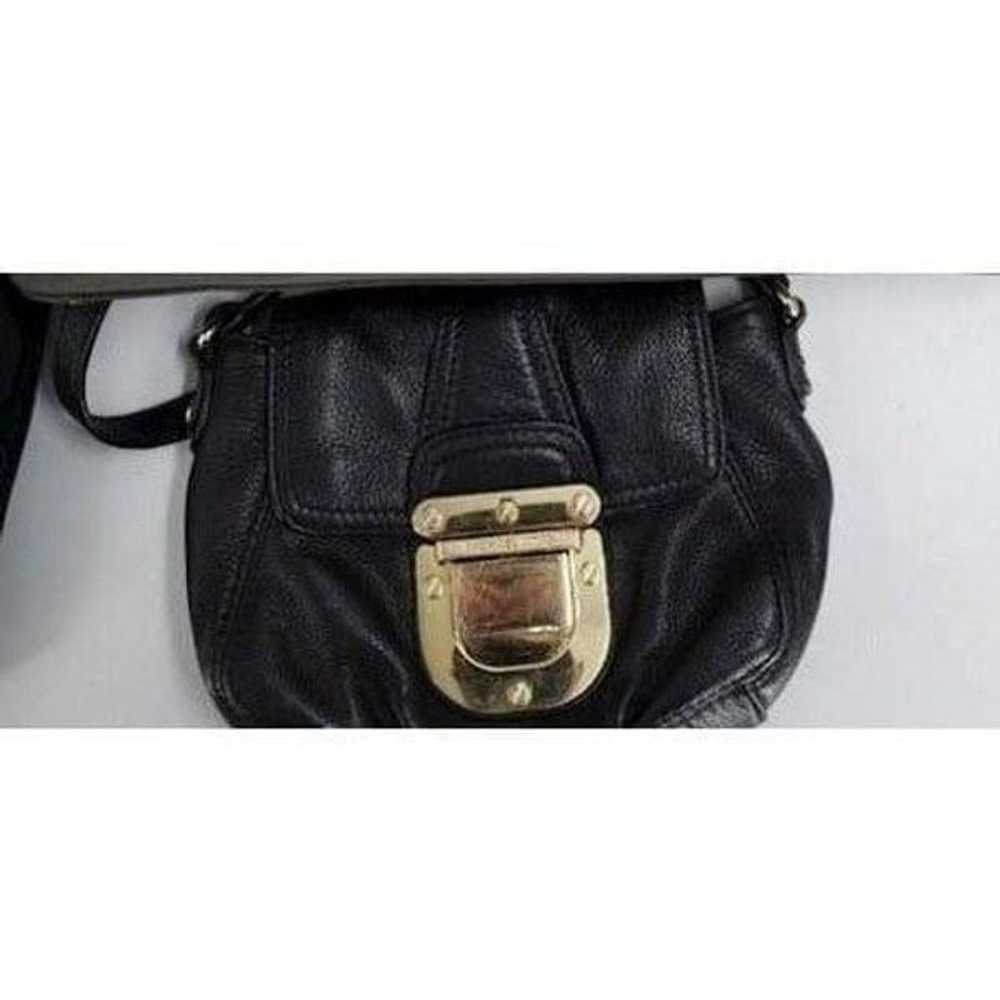 Michale Kors Leather Small Black Crossbody Purse … - image 12