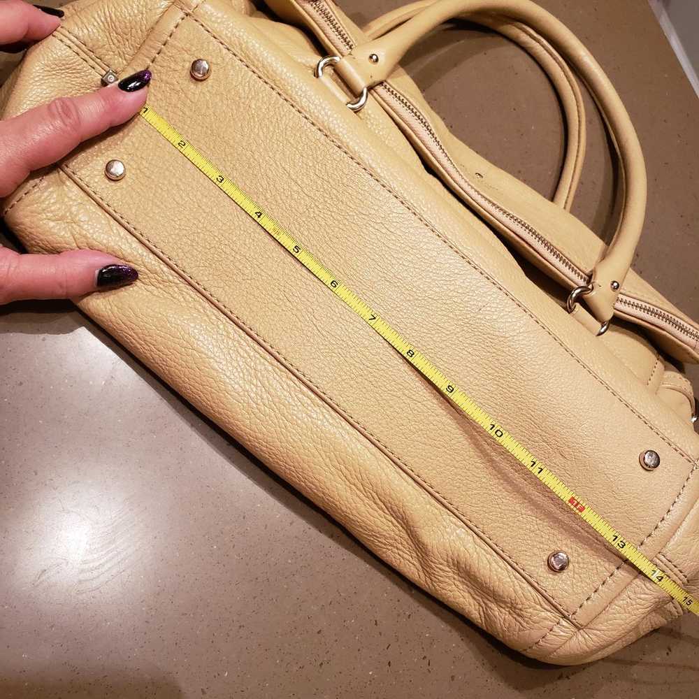 Tan leather Kate Spade purse - image 12