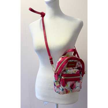 NWOT Betsey Johnson Floral Crossbody Pink Satin Mi