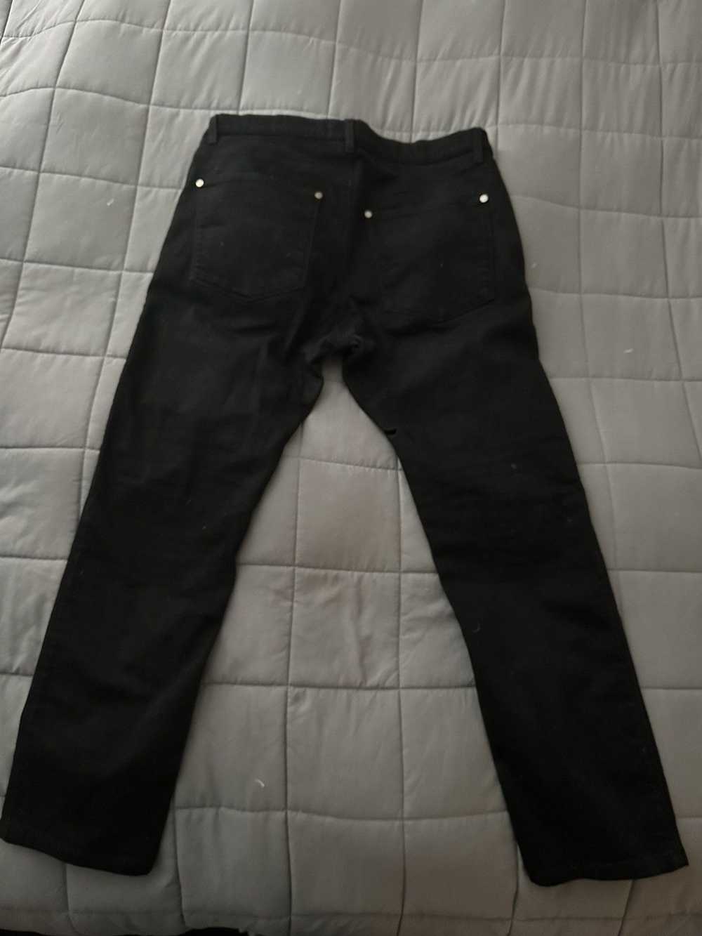 Acne Studios Black Acne Pants 33 x 32 - image 2