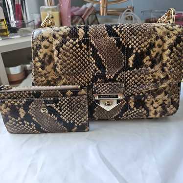 Michael Kors snake skin Soho