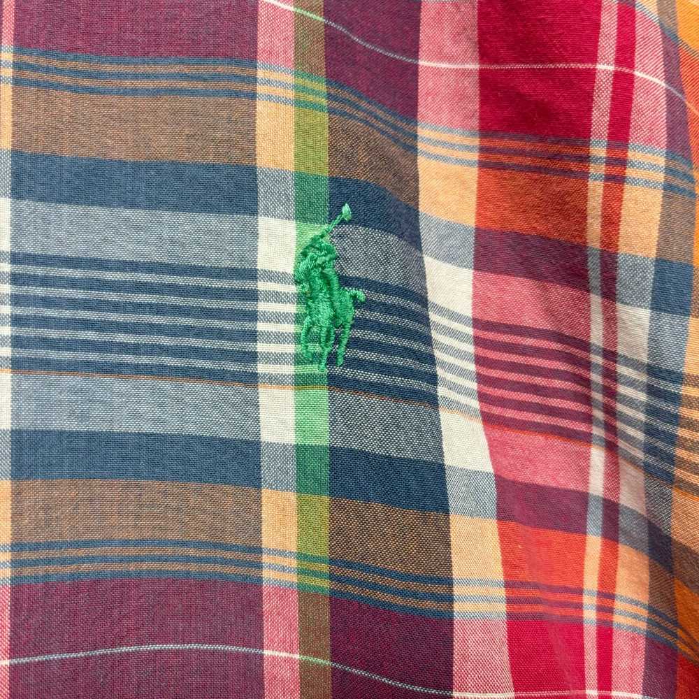 Ralph Lauren Vintage Ralph Lauren Plaid Shirt Bla… - image 4