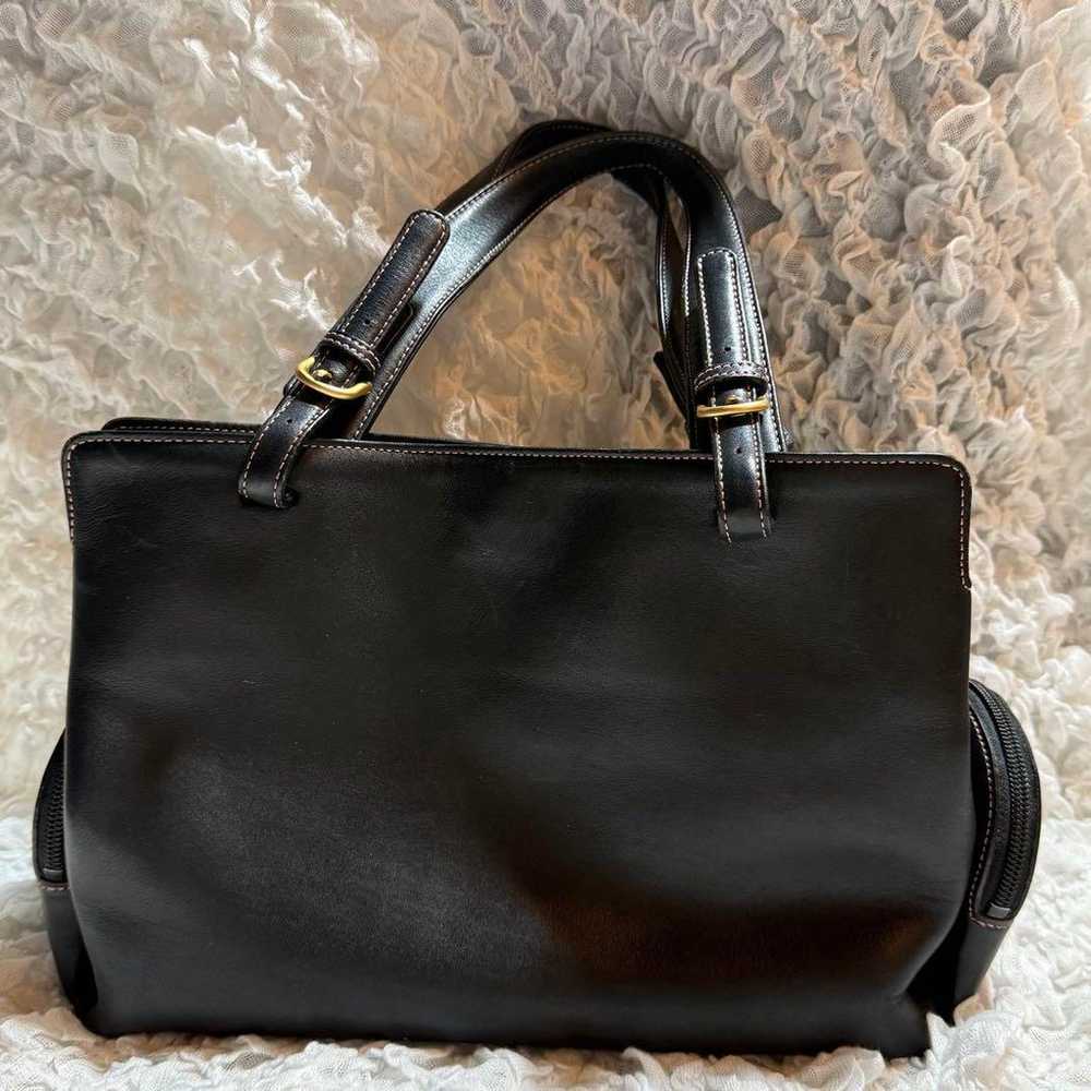 [Kitamura] Handbag Tote Bag Black - image 5