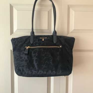 Michael Kors Kelsey Black Leopard Bag - image 1