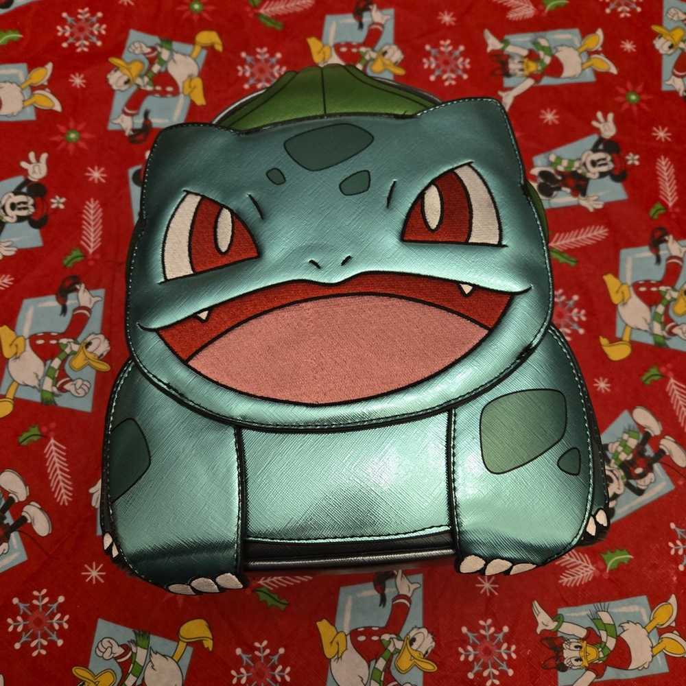 Loungefly Bulbasaur Metallic Mini backpack - image 1