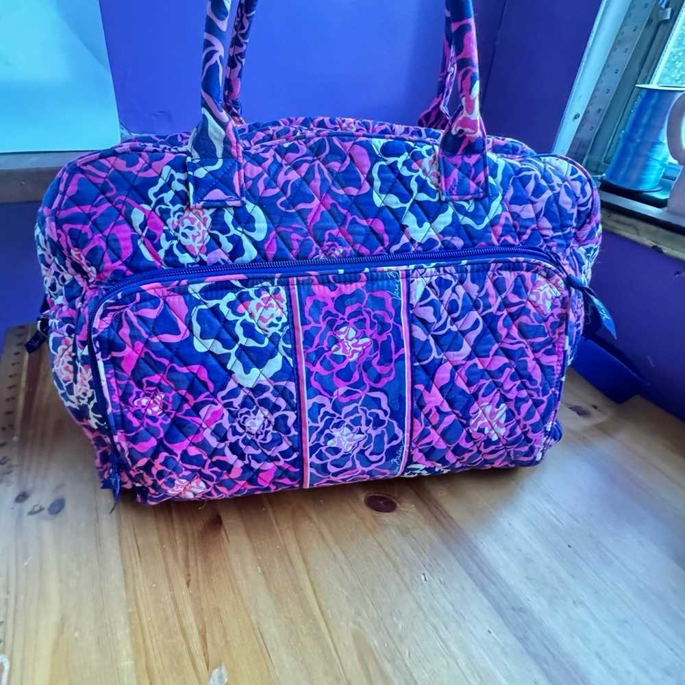 Vera Bradley duffel bag with matching bag - image 2