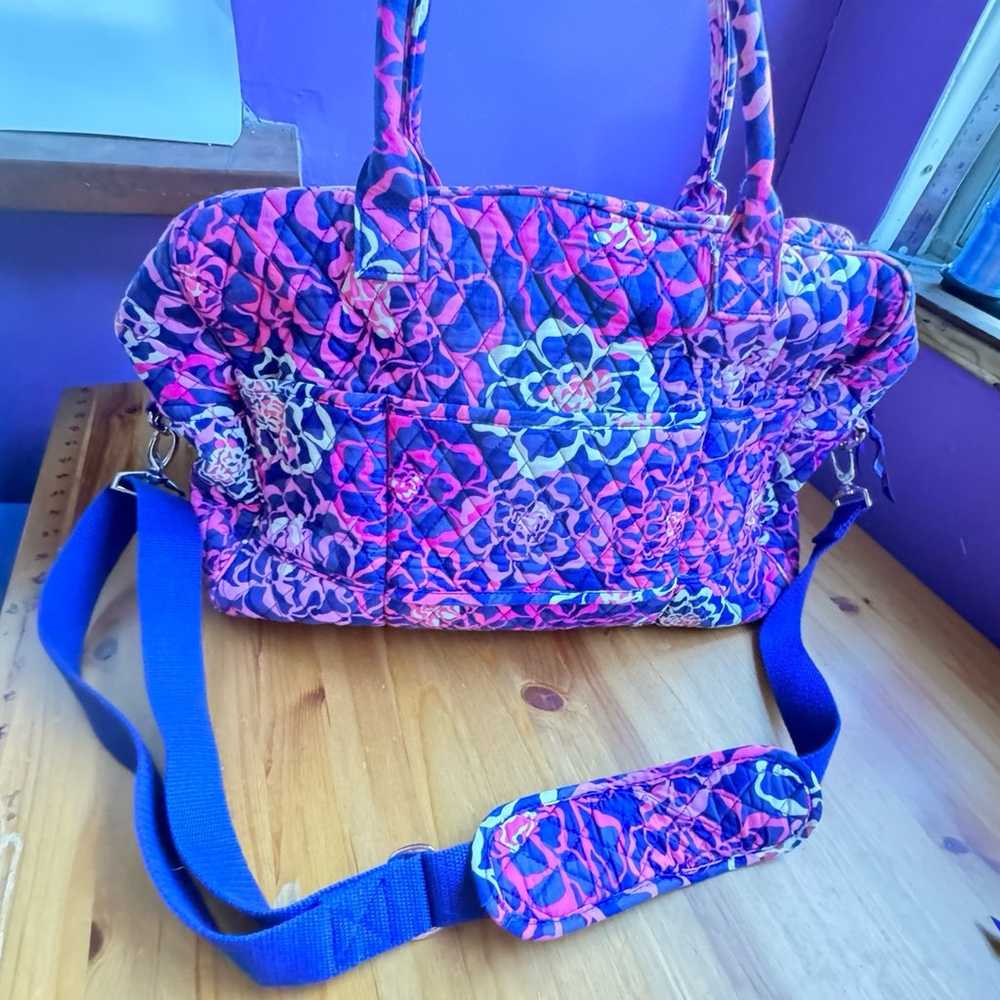 Vera Bradley duffel bag with matching bag - image 7