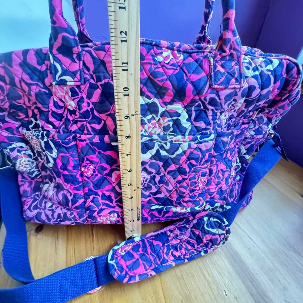 Vera Bradley duffel bag with matching bag - image 8