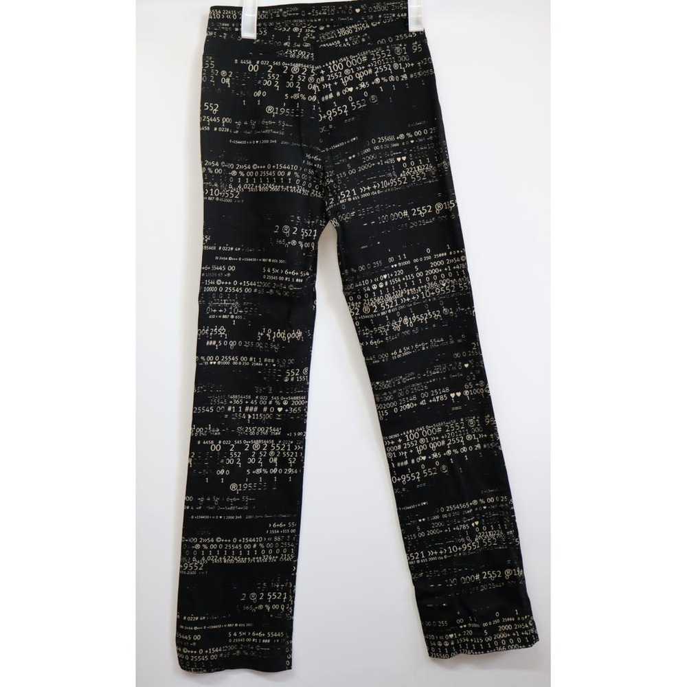 パンツ MOSCHINO Women Straight Pants 03343767 BLACK Moschino Pants for Women | Online Sale up to 60% off | Lyst