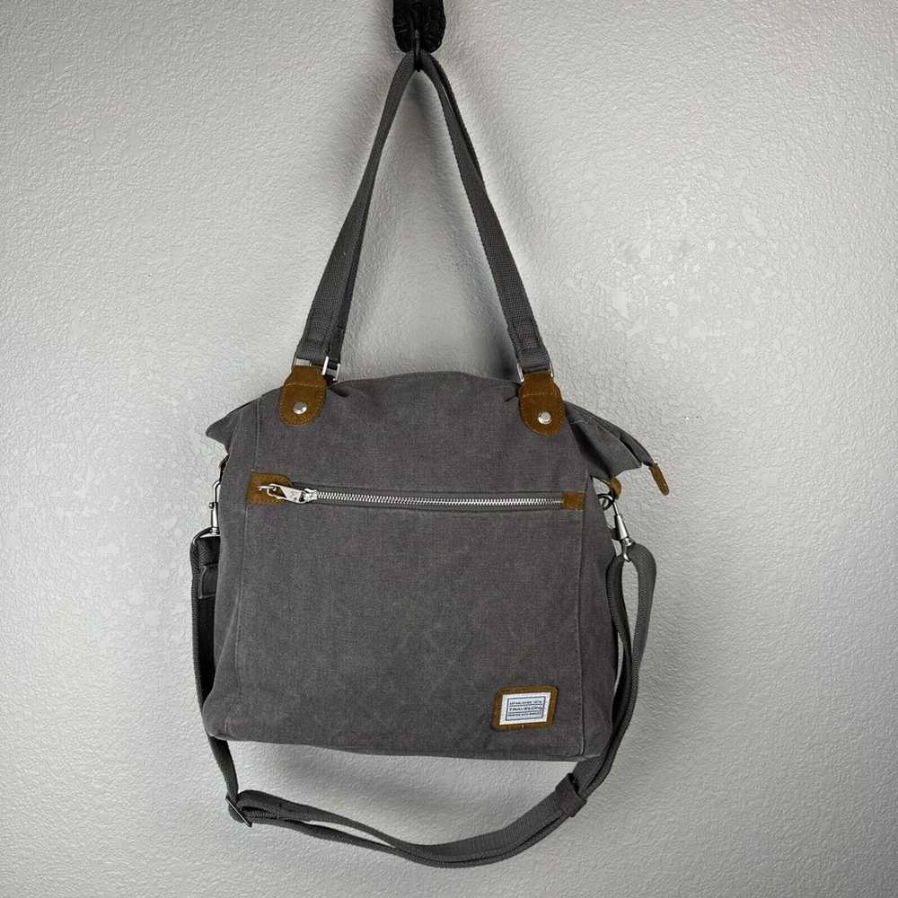 Travelon Anti-Theft Heritage Crossbody Tote Light… - image 1