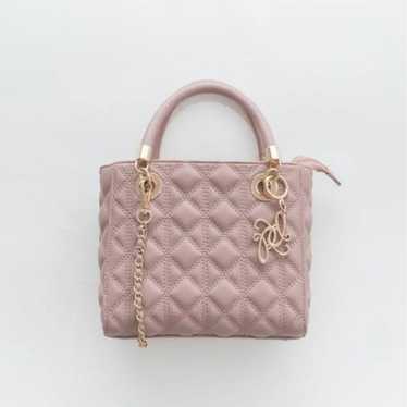 RANDA 2WAY Quilted Bag - Pink - image 1