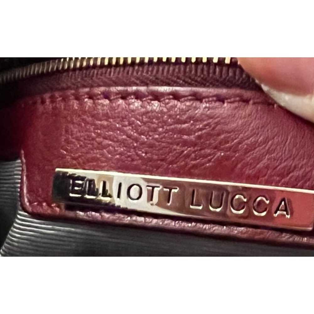 Elliot and Lucca Red Leather Weaved Bag - image 4