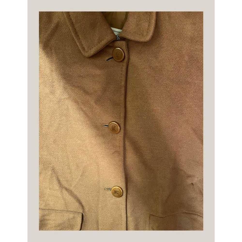 Burberry Vintage Burberry Wool Coat SZ: 31.5" / 4… - image 3