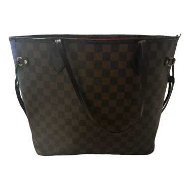 Louis Vuitton Neverfull leather tote