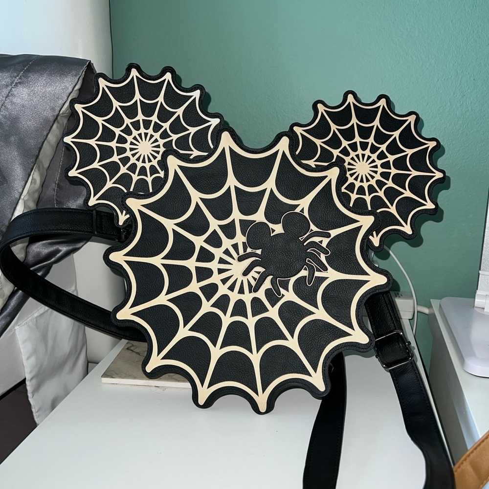 Glow in the Dark crossbody Mickey Spiderwebs - image 1