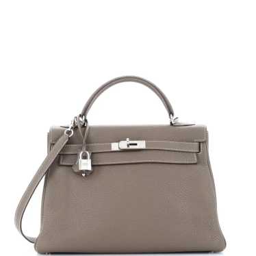 Hermès Kelly 32 leather handbag - image 1