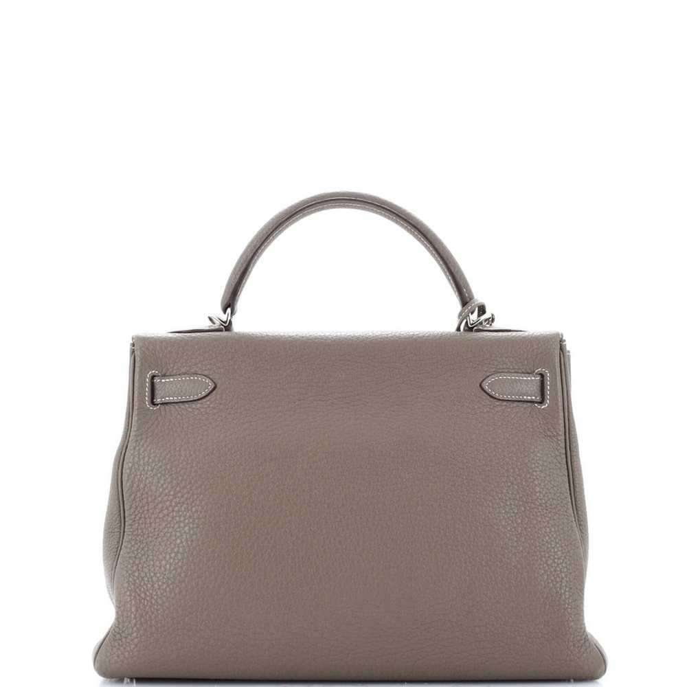 Hermès Kelly 32 leather handbag - image 4