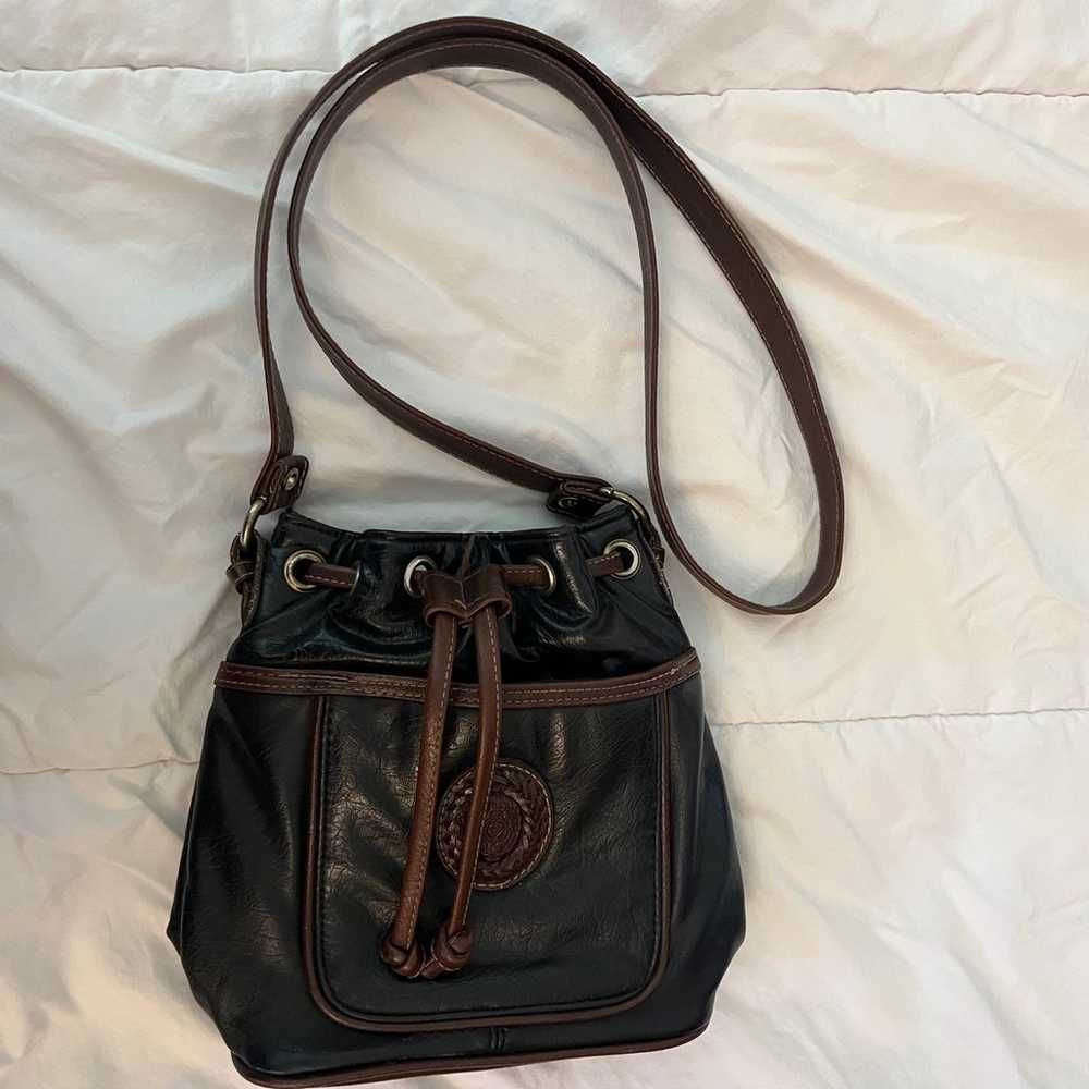 Mini Leather Shoulder Bag - image 2