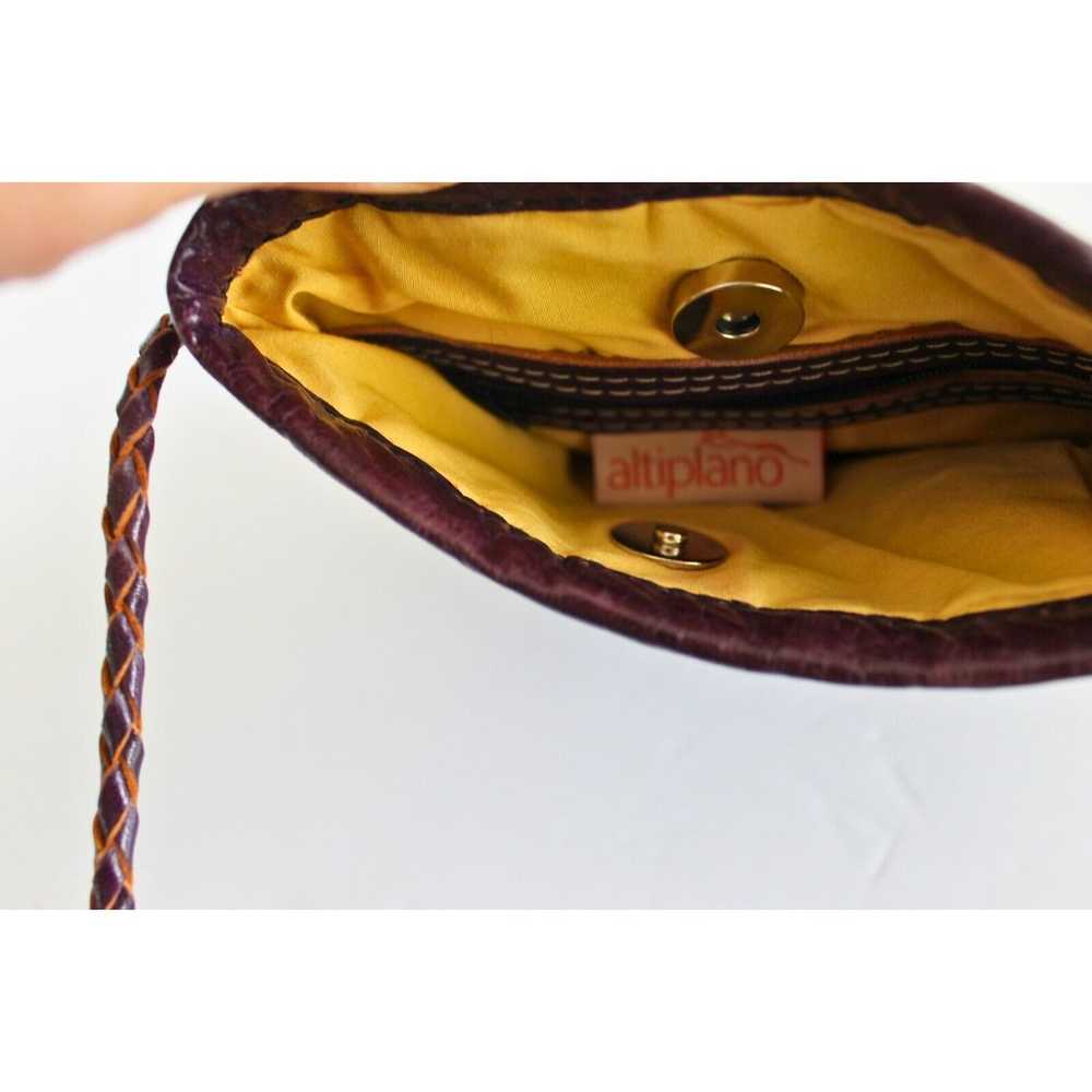 Altiplano Purse Crossbody Bag Leather Tapestry Bo… - image 6