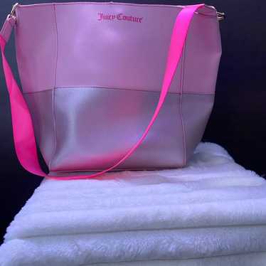 Juicy Couture pink tote bag