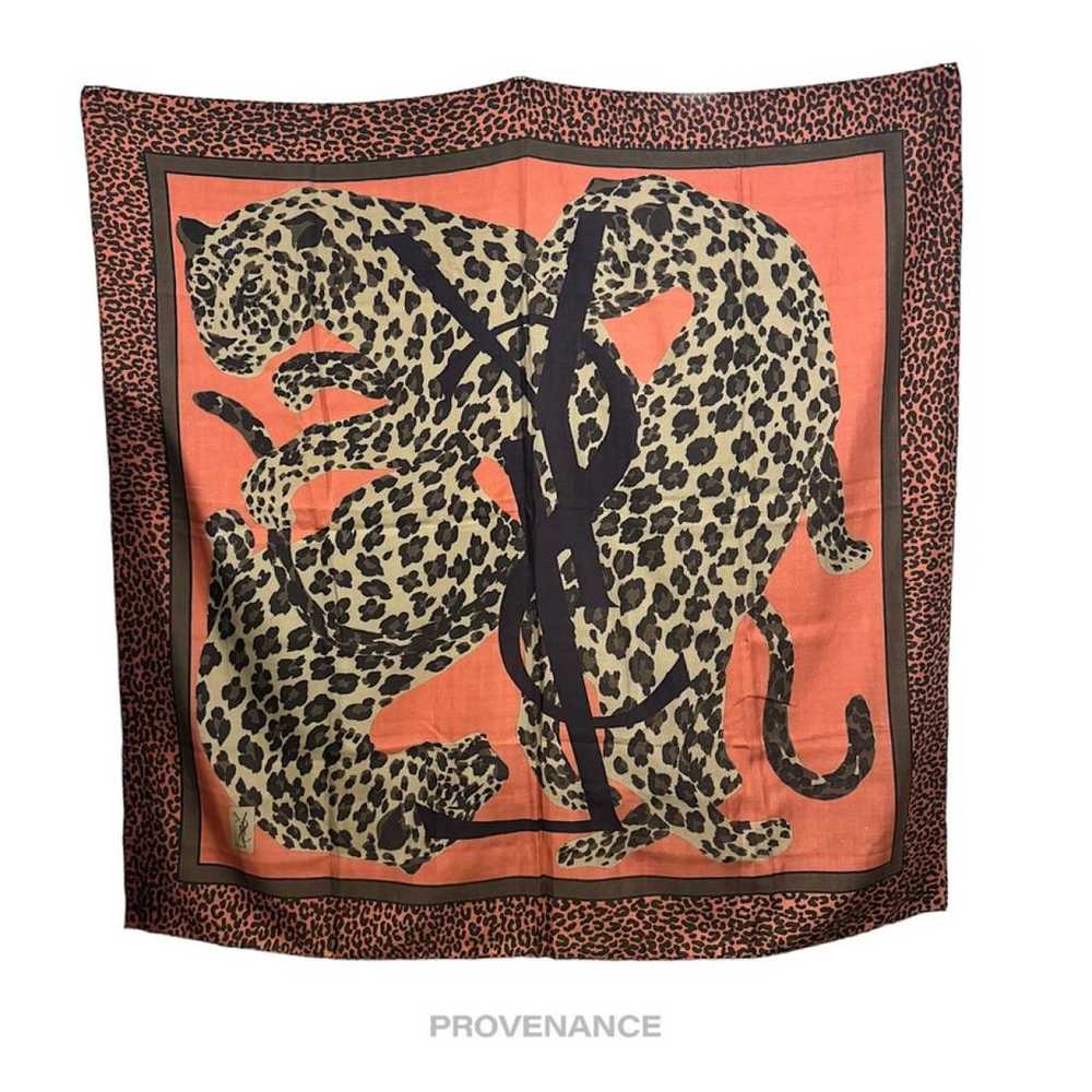 Yves Saint Laurent Wool scarf - image 3