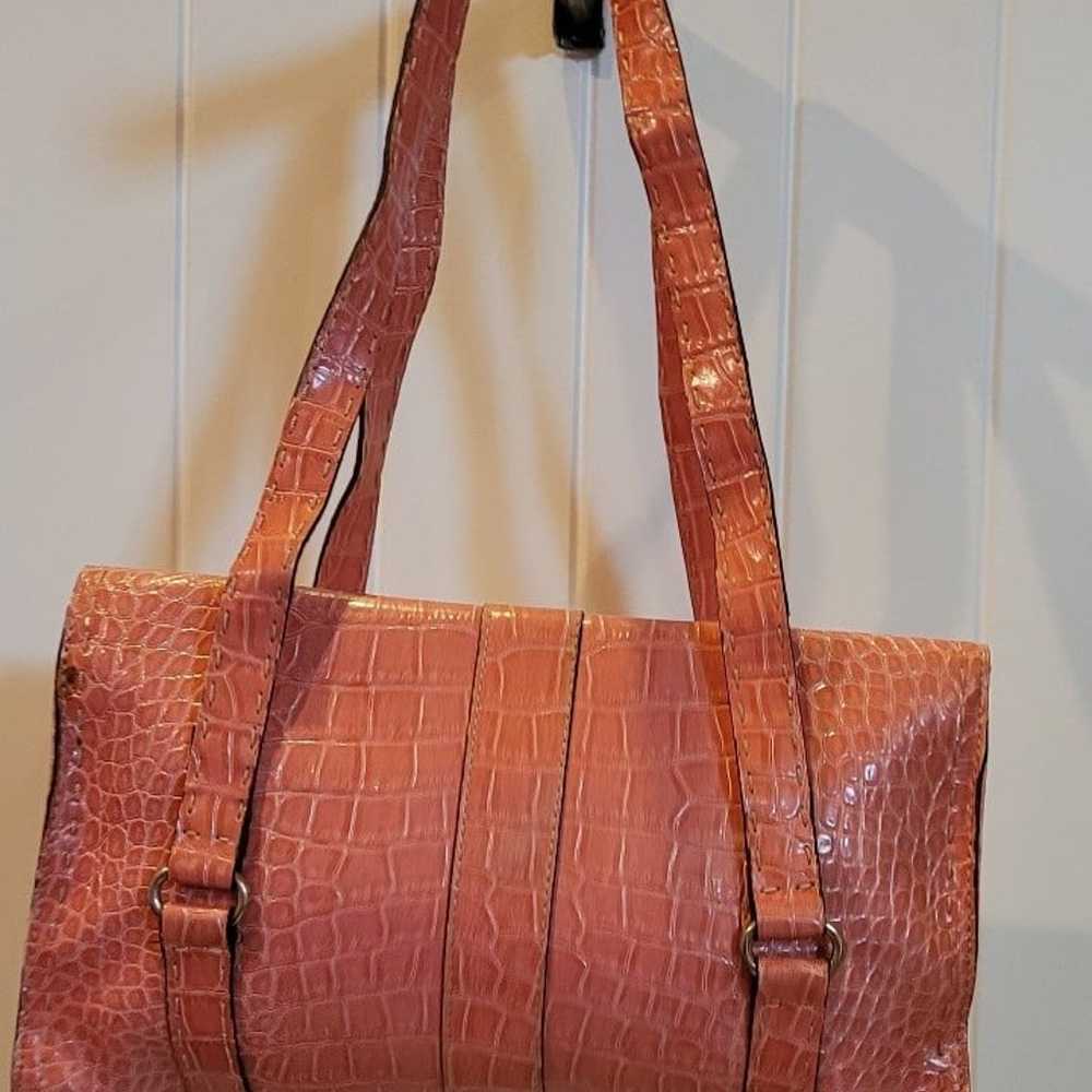 Liz Claiborne Vintage Pink Purse - image 4