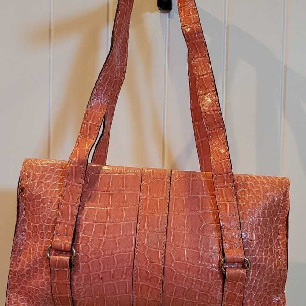 Liz Claiborne Vintage Pink Purse - image 5