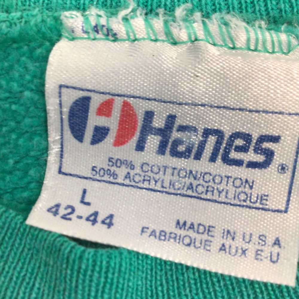 Hanes Vintage 80s fishing vessel troller crewneck… - image 5