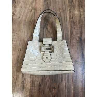 Guess white purse